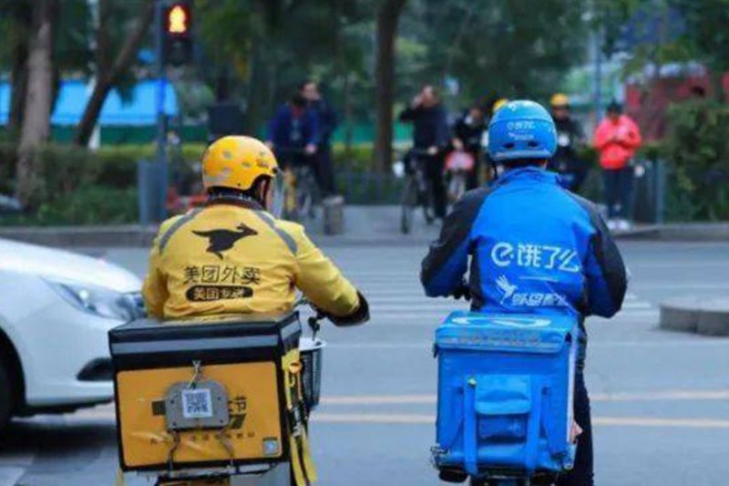 餓了么、美團(tuán)外賣